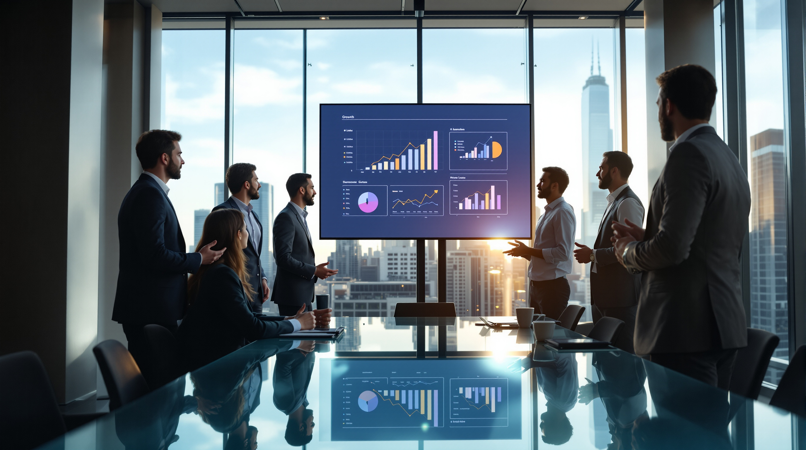 Venture capital investment meeting